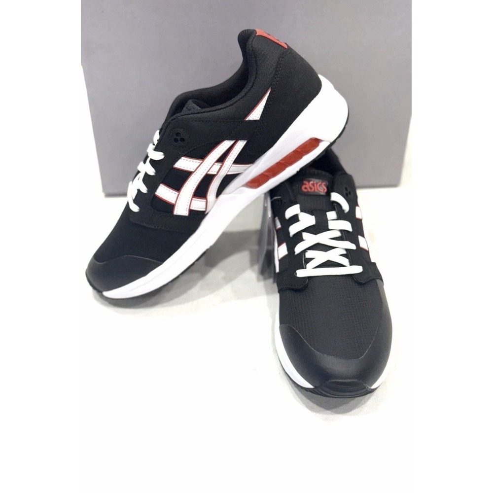 Asics Tiger Gel Saga Sou Mens Sneakers Black Red 1191A112-001 Size 11
